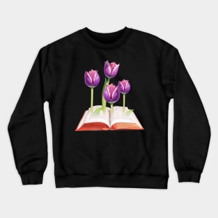 Flower Book Crewneck Sweatshirt